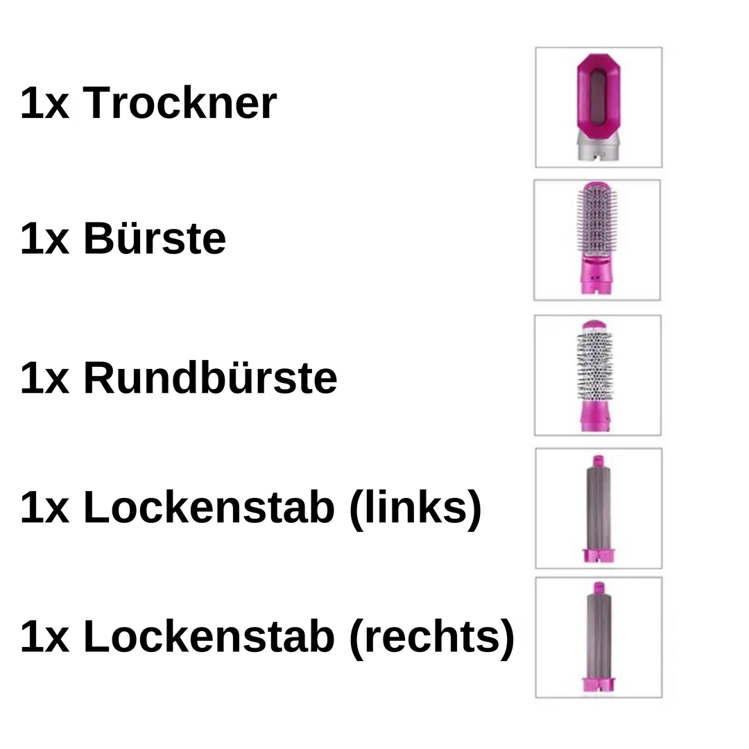 HausHero – 5 in 1 Haarstyler